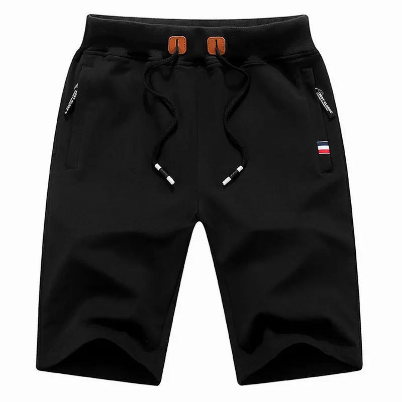 Summer Sporty Casual Shorts Men Korean Trendy Mid-Length Loose Pants Thin All-Matching Jogging Bermuda Shorts