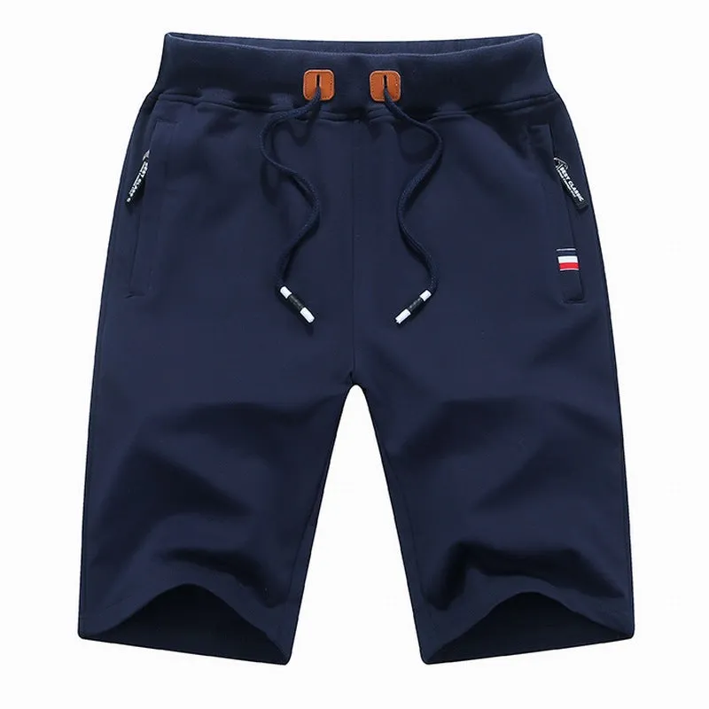 Summer Sporty Casual Shorts Men Korean Trendy Mid-Length Loose Pants Thin All-Matching Jogging Bermuda Shorts