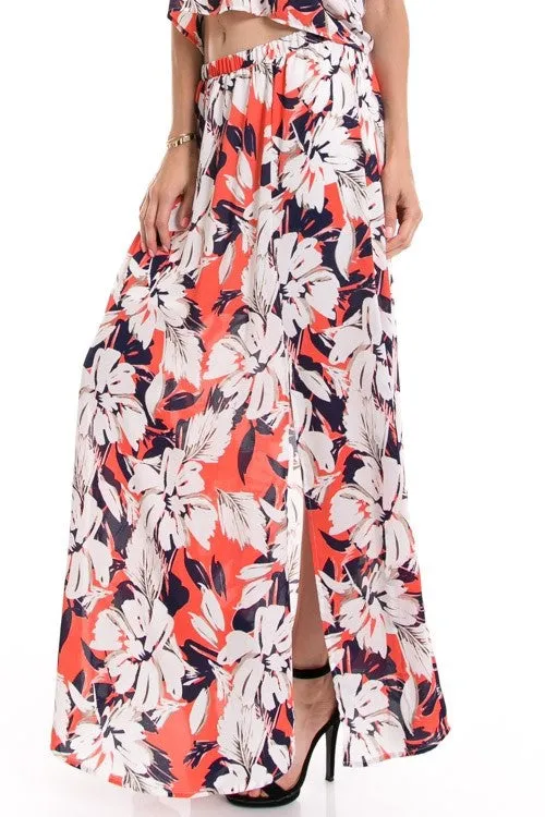 Take Me To Río High-Waisted Maxi Skirt