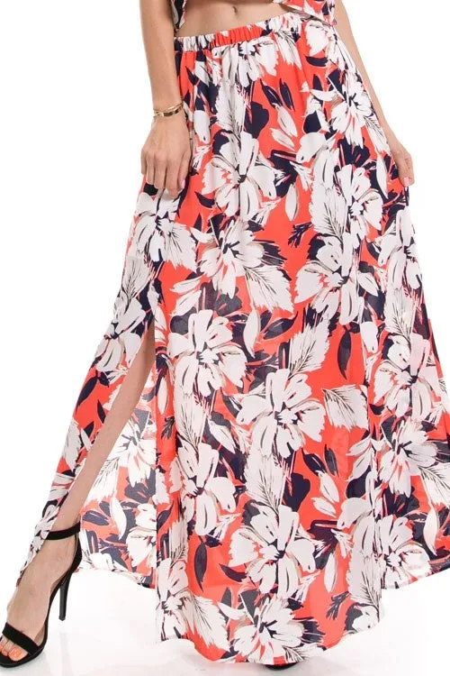 Take Me To Río High-Waisted Maxi Skirt