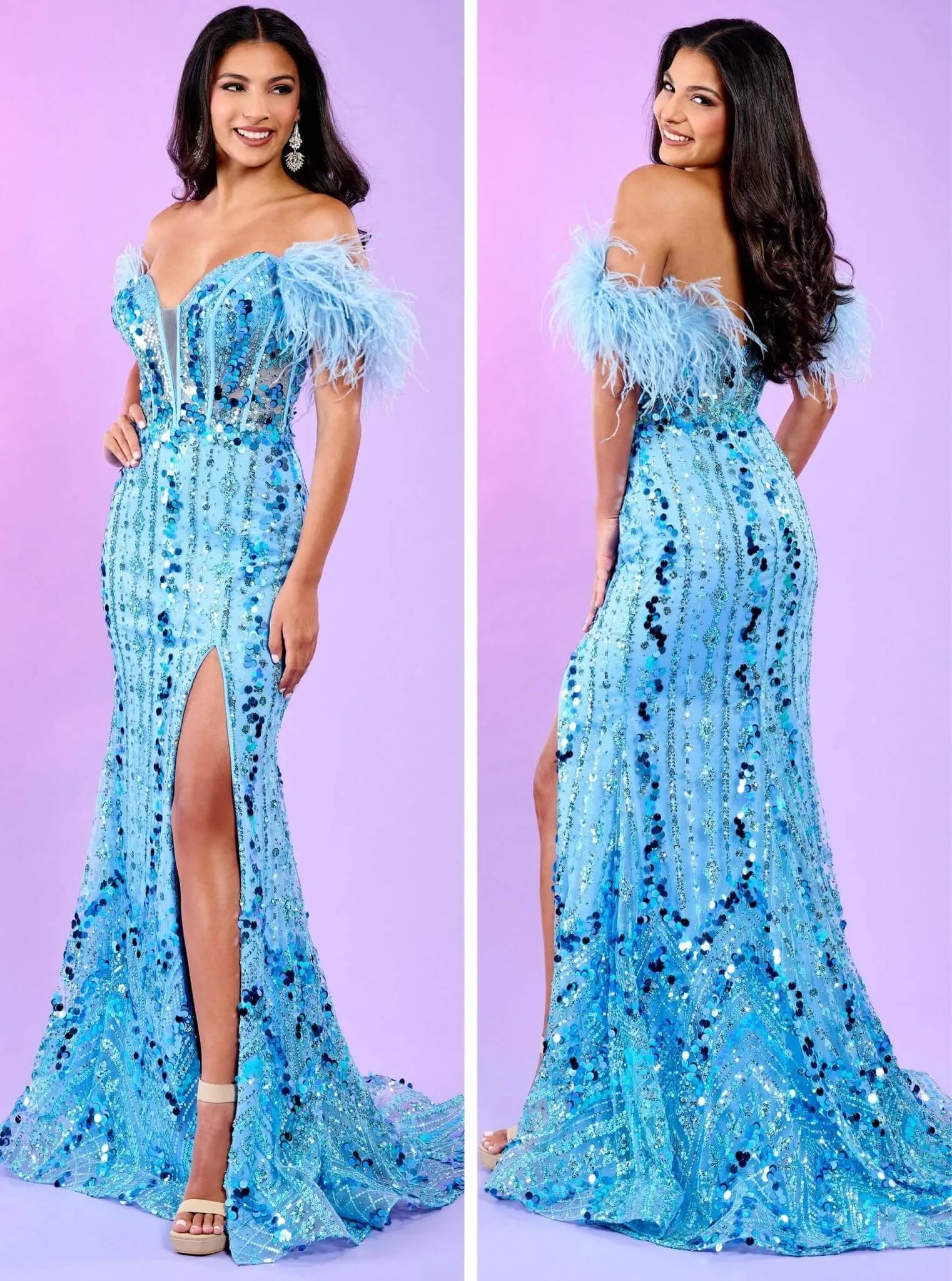 The Elsa Gown: Long Formal Dress
