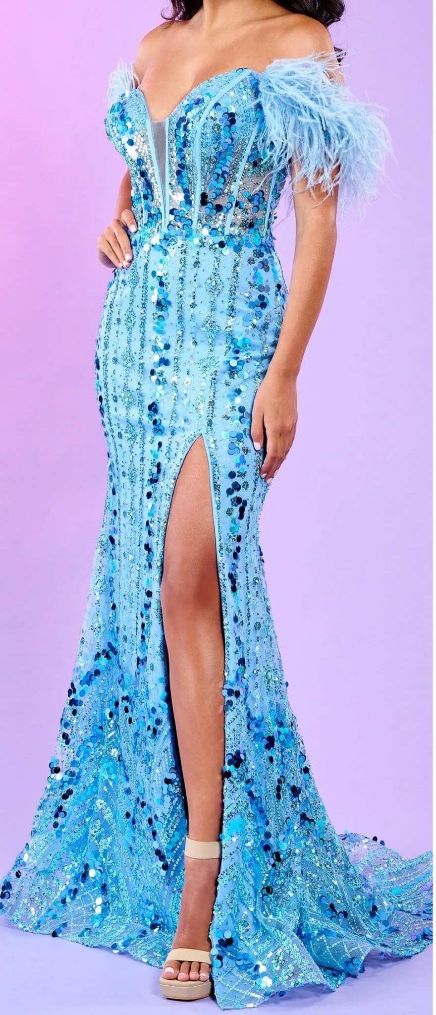 The Elsa Gown: Long Formal Dress