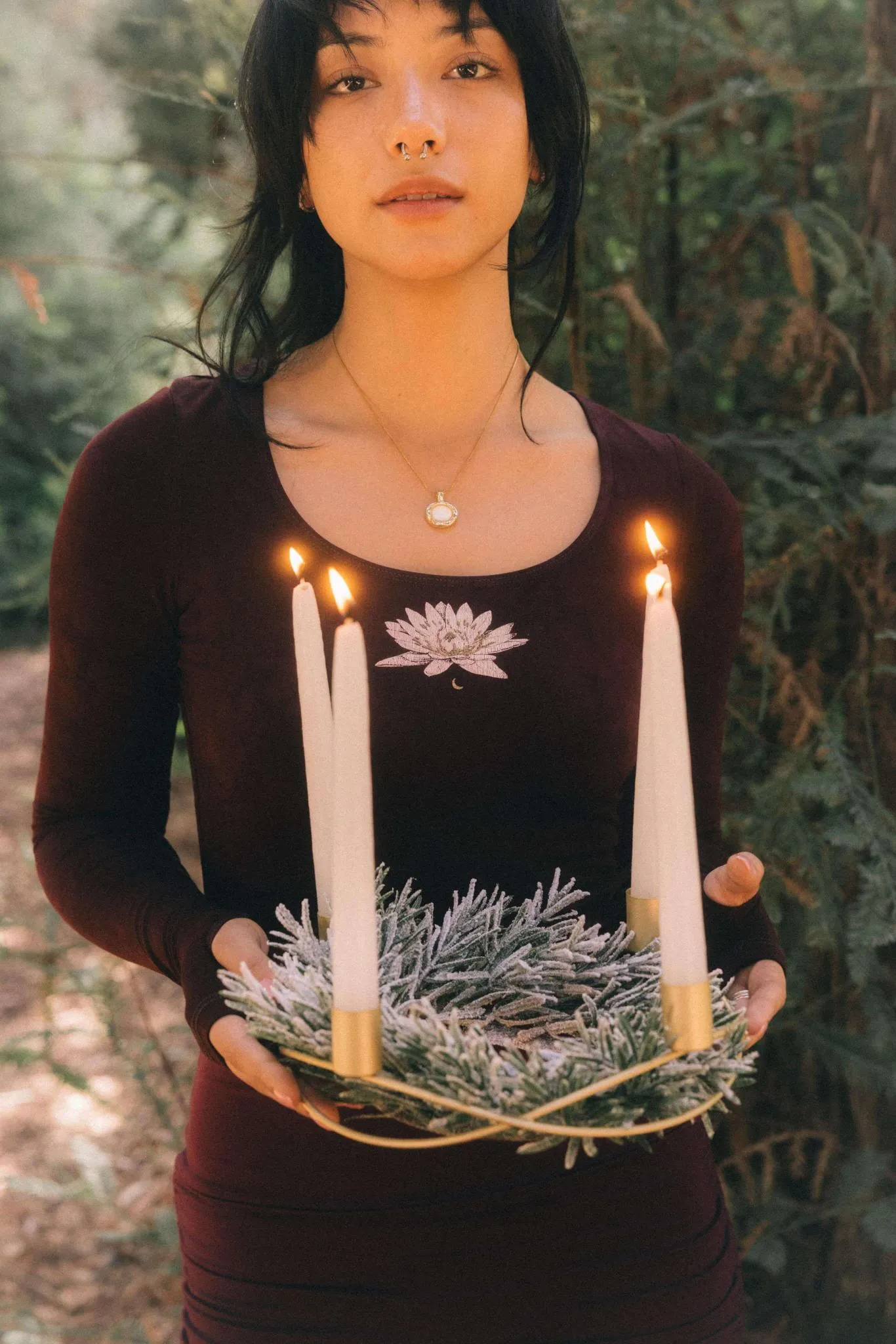 The Light Returns Thumbhole Top