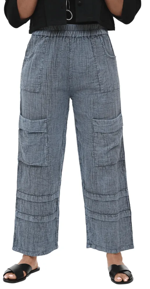 Tulip Metro Pant in Stormy Blue VCG143
