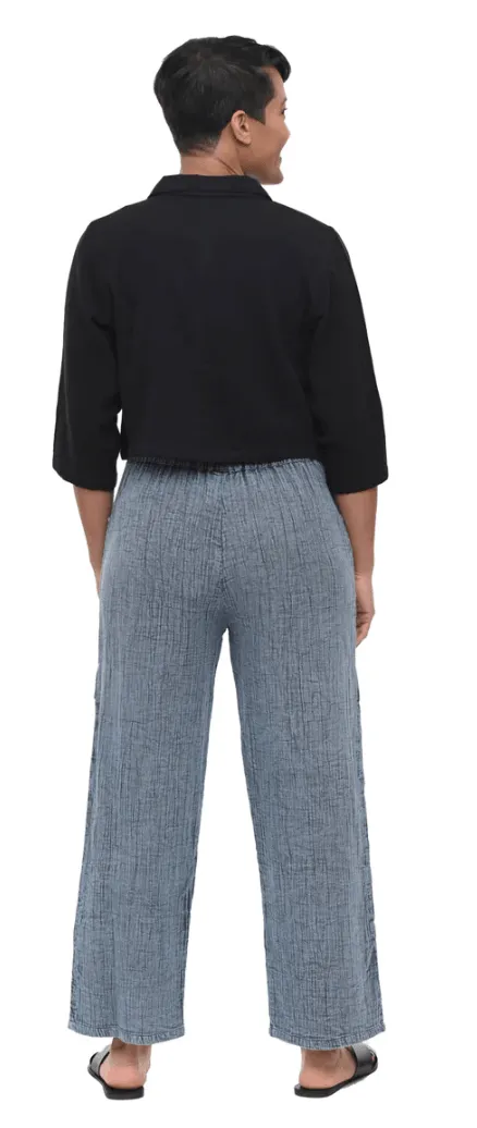 Tulip Metro Pant in Stormy Blue VCG143
