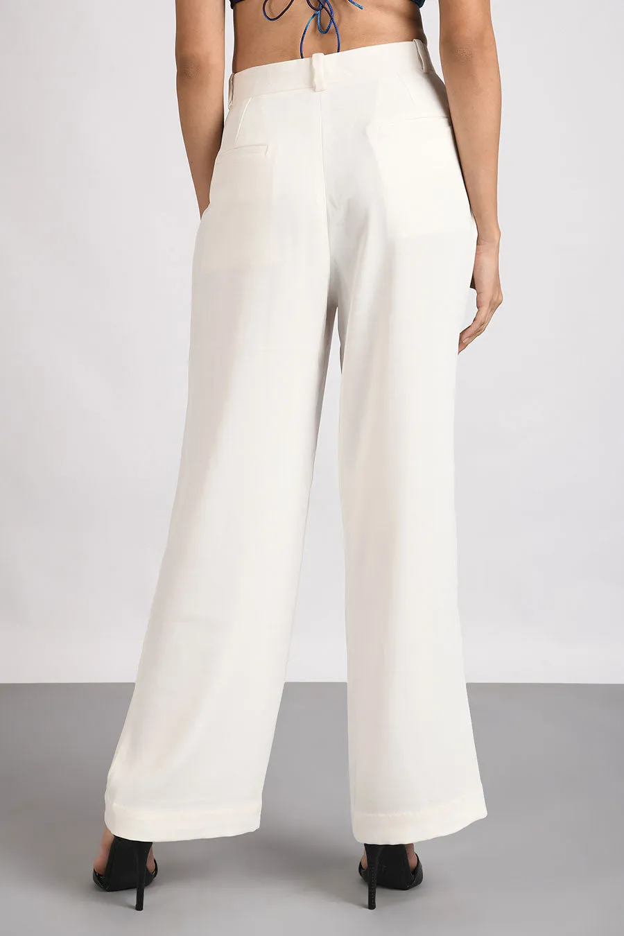 White Classic Pants
