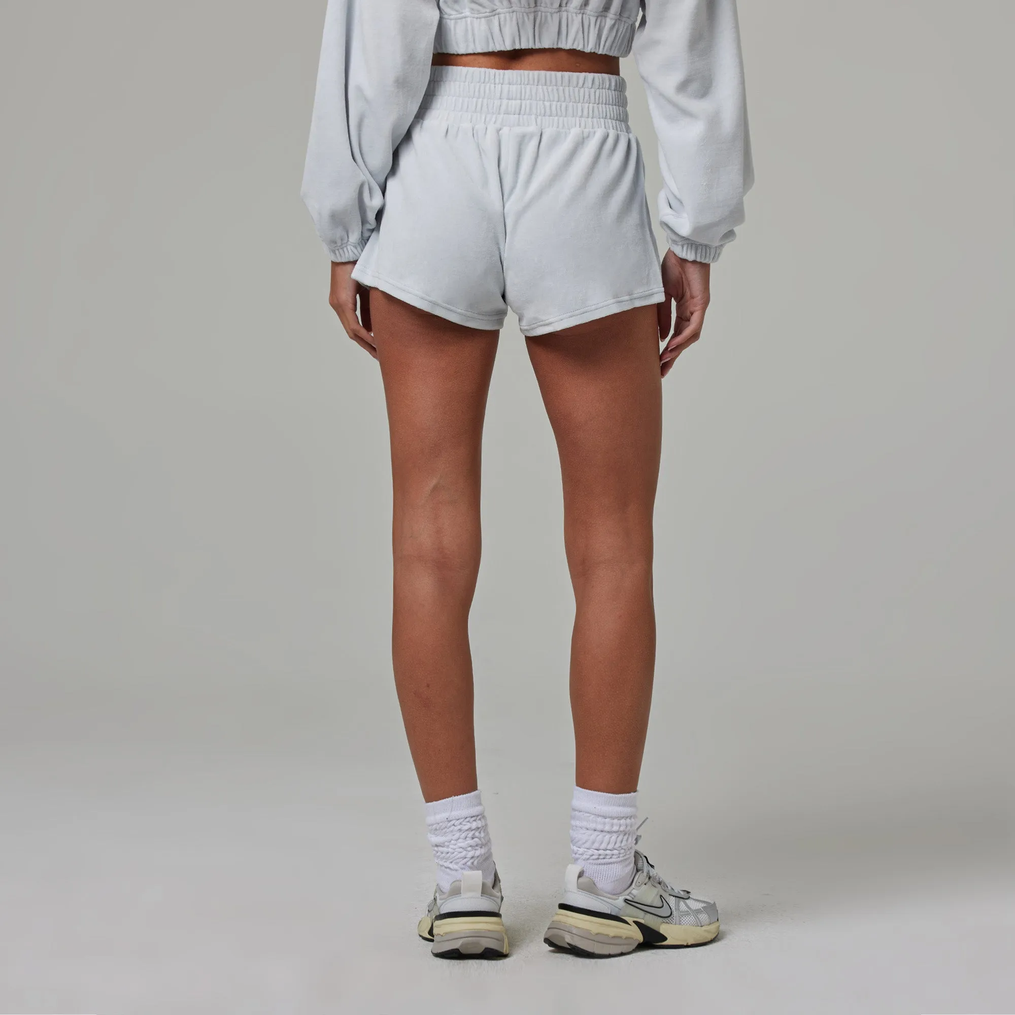 WOMENS TERRY CLOTH BOXING SHORTS