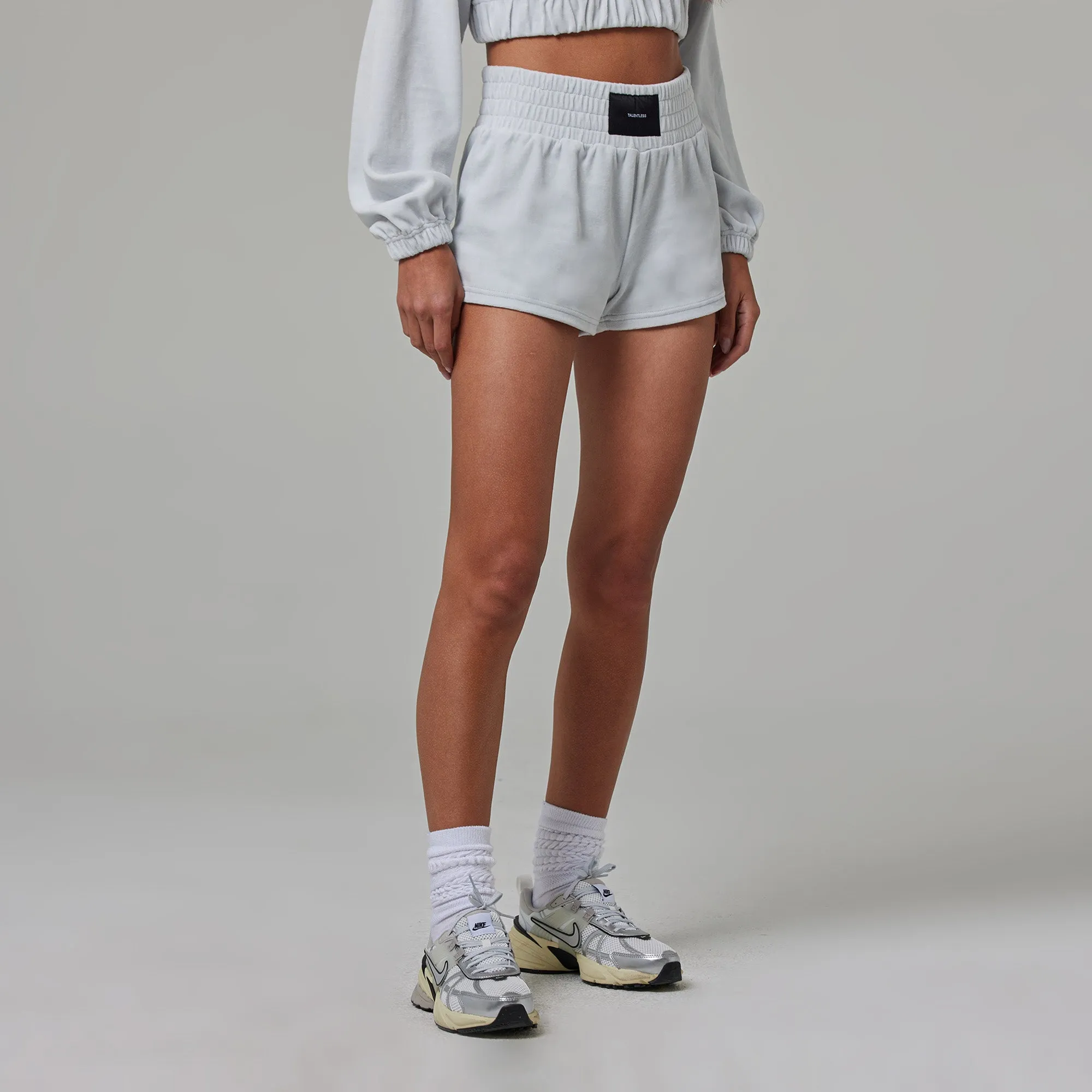 WOMENS TERRY CLOTH BOXING SHORTS