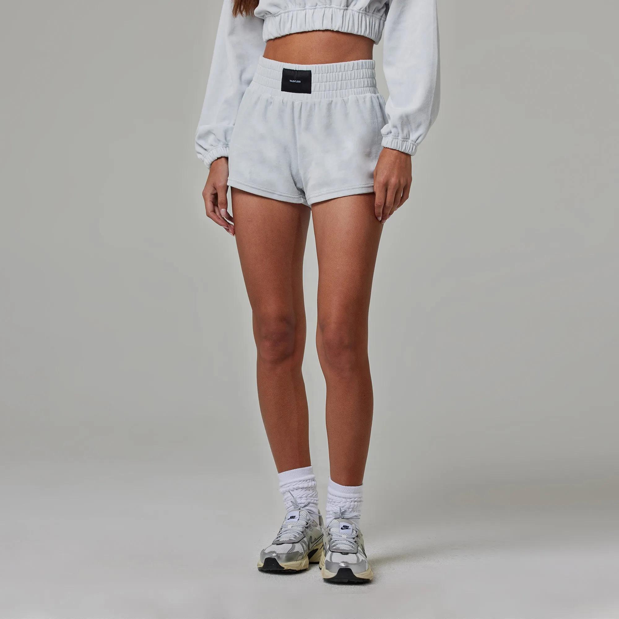 WOMENS TERRY CLOTH BOXING SHORTS